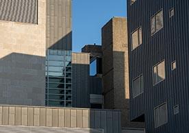 A view of the Yale School of Architecture, photo by Daniel Havlat