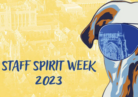 Staff Spirit Week, courtesy of the Office of Public Affairs and Communications